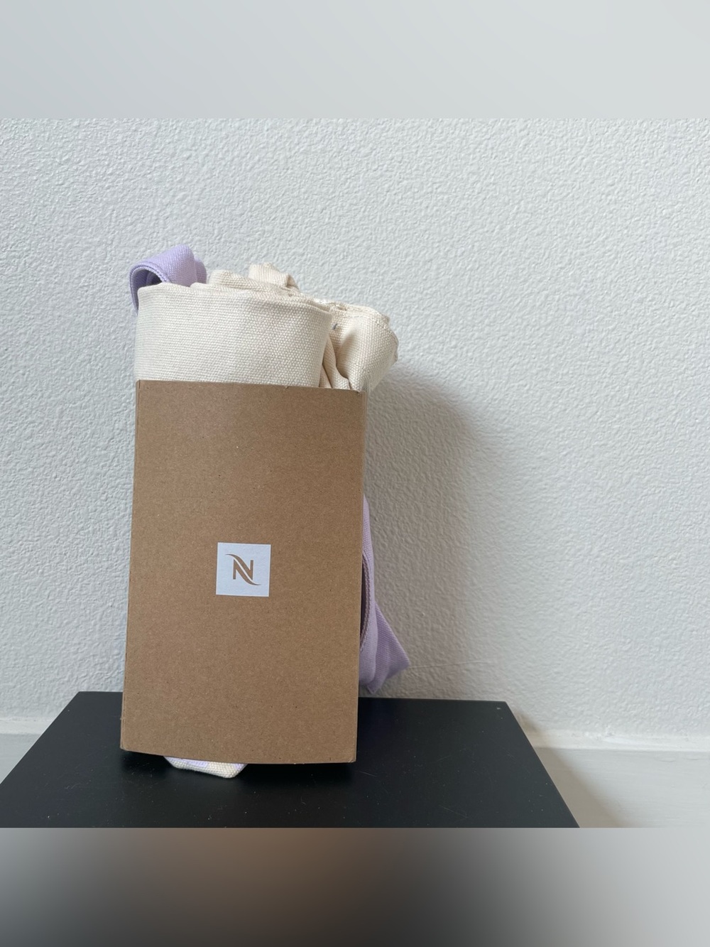 NEW Nespresso Lavender Coffee Vibes Cotton Canvas Tote Bag